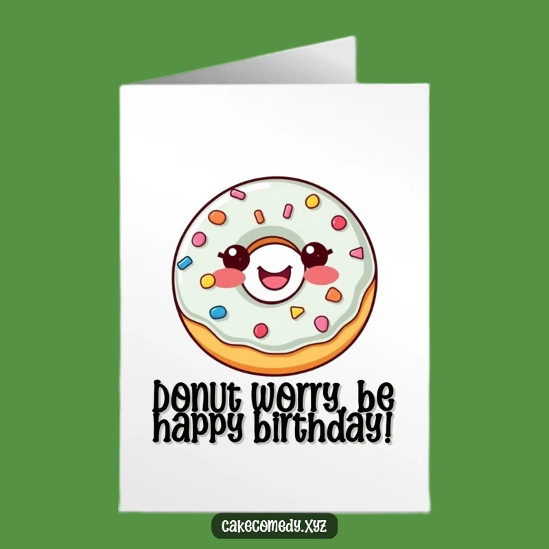 Free Printable Donut Birthday Card: Delightful Sprinkle Button Fun, Downloadable Gift!